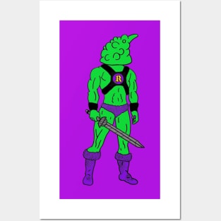 Prince Agor Green Small Art Posters and Art